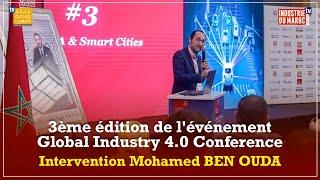 Intervention Mohamed BEN OUDA lors de la 3è édition de l'événement Global Industry 4.0 Conference