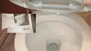 American Standard CADET 3 Toilet INSTALL- DIY *VERY EASY