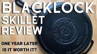 My thoughts on the Lodge Blacklock Skillet Review - One Year Later