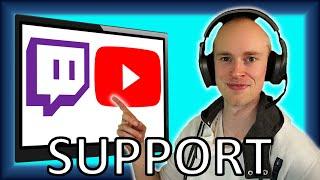 Wie supportet man Streamer / YouTuber / Content Creator? | Support Guide