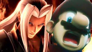 TCNICK3 SEPHIROTH IN SMASH BROS REACTION