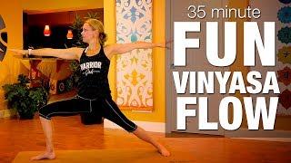 35 Min Fun Vinyasa Flow Yoga Class - Five Parks Yoga