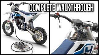 HUSQVARNA EE 5 ELECTRIC RACE BIKE FOR KIDS | COMPLETE WALKTHROUGH AND ORIENTATION