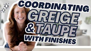 Coordinate Greige & Taupe Paint Colors with Countertops, Tiles, Etc.