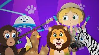 Sing-a-Long with Dr. Poppy and her Animal Friends | Animals For Kids | Cartoon Animals