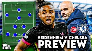 Can Nkunku CHANGE Maresca's Mind? HEIDENHEIM V CHELSEA Predicted Lineup