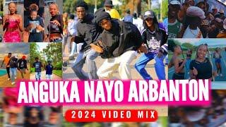 DJ F2 ANGUKA NAYO ARBANTON VIDEO MIX 2024 FT DJ BENSTAR 254 FT HOZAMBEE, MUDRA, WADAGLIZ, GEN Z MIX