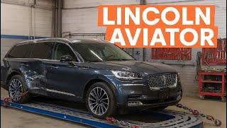 Жёсткий ремонт Lincoln Aviator после ДТП