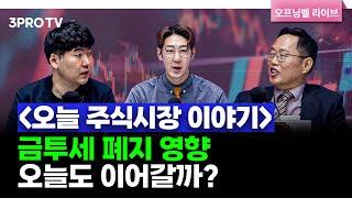 [11월 5일 개장시황] 코스피 약세 출발.. 미 대선 변동성 영향?_24.11.05_f. 김장열 본부장, 하창완 본부장, 명민준 앵커 [오프닝벨 라이브]