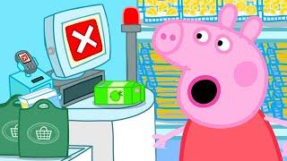 The Grocery Shop Self-Checkout  | Peppa Pig Tales Full Episodes