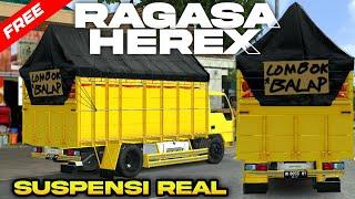 SHARE‼️MOD BUSSID TRUK RAGASA HEREX SUSPENSI REAL