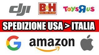 BUY ON AMAZON.COM and SHIP IN ITALY - US-ITALY Shipping