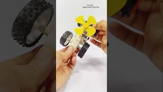 Mini Car with DC motor / Making DC motor Mini Car without Remote control / DC motor Rc Car