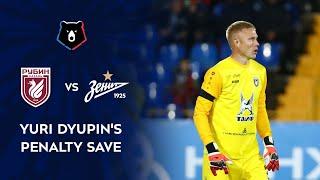 Rubin vs Zenit. Yuri Dyupin's Penalty Save | RPL 2020/21