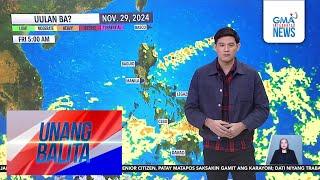 Shear line at ITCZ, nagdudulot ng pag-uulan sa ilang bahagi ng bansa - Weather update | Unang Balita