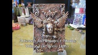 Altered Art Project Share What I've Been Upto #alteredart #mixedmedia