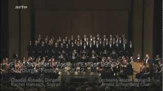 Claudio Abbado, Rachel Harnisch - Schubert: Messe in Es-Dur (D950): Credo - Et incarnatus est