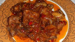 Resep Ayam Goreng Saos Tiram Bawang Bombay