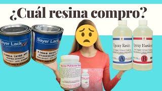 ¿Qué RESINA EPOXI debo COMPRAR? TODO lo que DEBES SABER antes de comprar tu RESINA