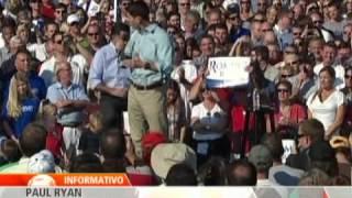 contienda electoral usa.wmvObama y Romney continúan sus señalamientos en la contienda electoral