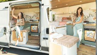 Solo Female Van Life - Her Low Roof ProMaster Tiny Home