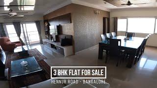 3 BHK Flat for Sale at Hennur Road - Bangalore