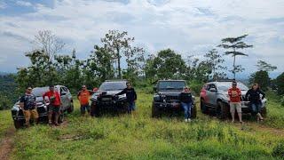 PAJERO VS JK ADU KUAT JALUR SUNGAI