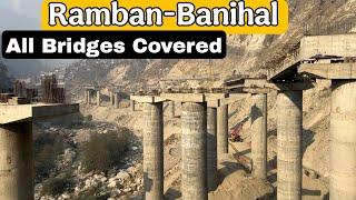 RAMBAN BANIHAL ALL BRIDGES COVERED | SHERBIBI BRIDGE | JAMMU SRINAGAR HIGHWAY | BANIHAL BYPASS