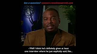 TNG did LeVar Burton dirty