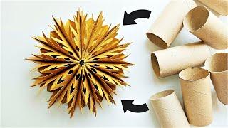 Amazing Toilet Paper Rolls Craft Idea | Cheap and Easy Home Decor DIY | Beautiful Decoration ️