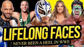 LIFELONG FACES | Never Been Heel in WWE!