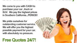 Cash For Your Car in Orange County