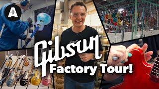 Behind the Scenes at Gibson USA Factory!