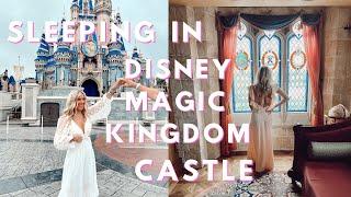 SLEEPING IN DISNEY MAGIC KINGDOM CASTLE! Walt Disney World Magic Kingdom Castle Suite Tour Ad
