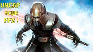 [60 FPS] How to get 60 fps/ how to uncap fps in star wars the force unleashed 1 and 2.