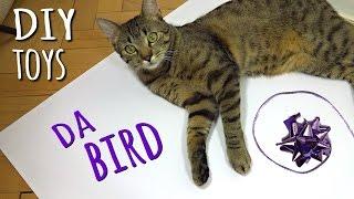 DIY CAT TOYS: Da Bird