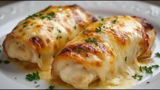 I have never had chicken rolls with cheese so delicious! Delicious and simple!