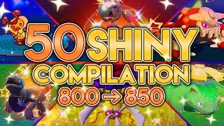 50 POKEMON SHINY - REACTIONS | COMPILATION / MONTAGE | 800-850