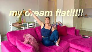 last moving vlog! DIY, my dream sofa & full flat tour!