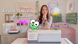 Cricut Maker 3 Unboxing y mi primer proyecto