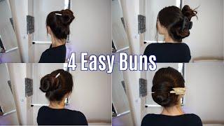 My Current Favourite BUN Hairstyles 