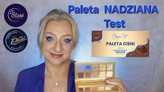 Paleta Nadziana DeserowaDwa MakijażeTest  #starsfromthestars i #wedel