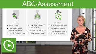 ABC Assessment: First Steps to Stabilize Sick Patients – Emergency Medicine | Lecturio