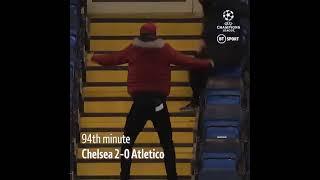 Thiago Silva goes crazy, with Chelsea beating Atletico Madrid