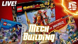 Building LEGO Mechs LIVE!