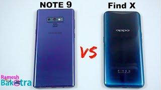 Samsung Galaxy Note 9 vs Oppo Find X SpeedTest and Camera Comparison