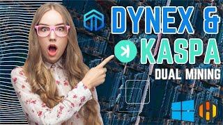 Dynex (DNX) and Kaspa (KAS) Dual Mining Tutorial