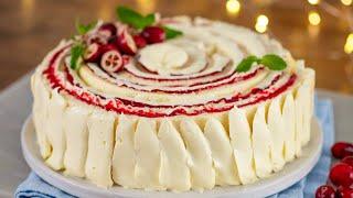 New MAGICAL Cake for the Holiday! Cake roll Christmas stump! Sponge cake for Christmas!