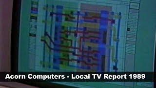 Acorn Computers - Local TV Report 1989