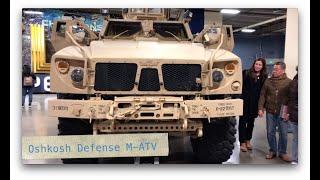 Seattle Auto Show 2019 - National Guard Booth - Oshkosh M-ATV